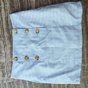 Altar'd State nautical striped mini skirt